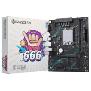 MAXSUN H610M 666 WiFi 6 Motherboard CPU Intel LGA1700 DDR5 HDMI VGA LAN