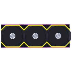 Lian-Li UNI SL Wireless Black 120mm 3xFans ARGB 2000 RPM 12SL1W3B