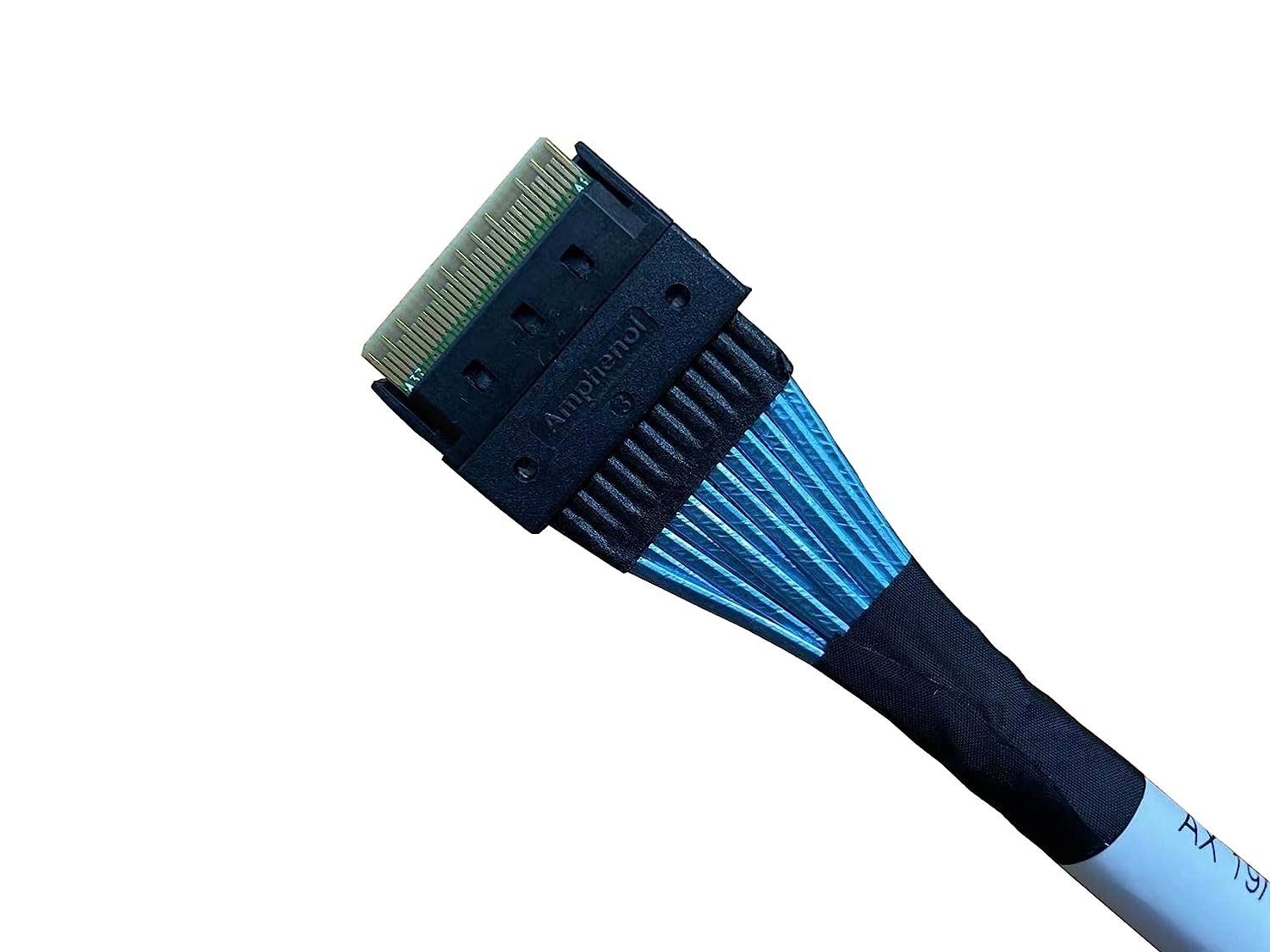 DiliVing SlimSAS 8x SFF-8654 74Pin 2x Mini-SAS HD SFF-8643 Cable RSL74-7657-AX1 - Image 2
