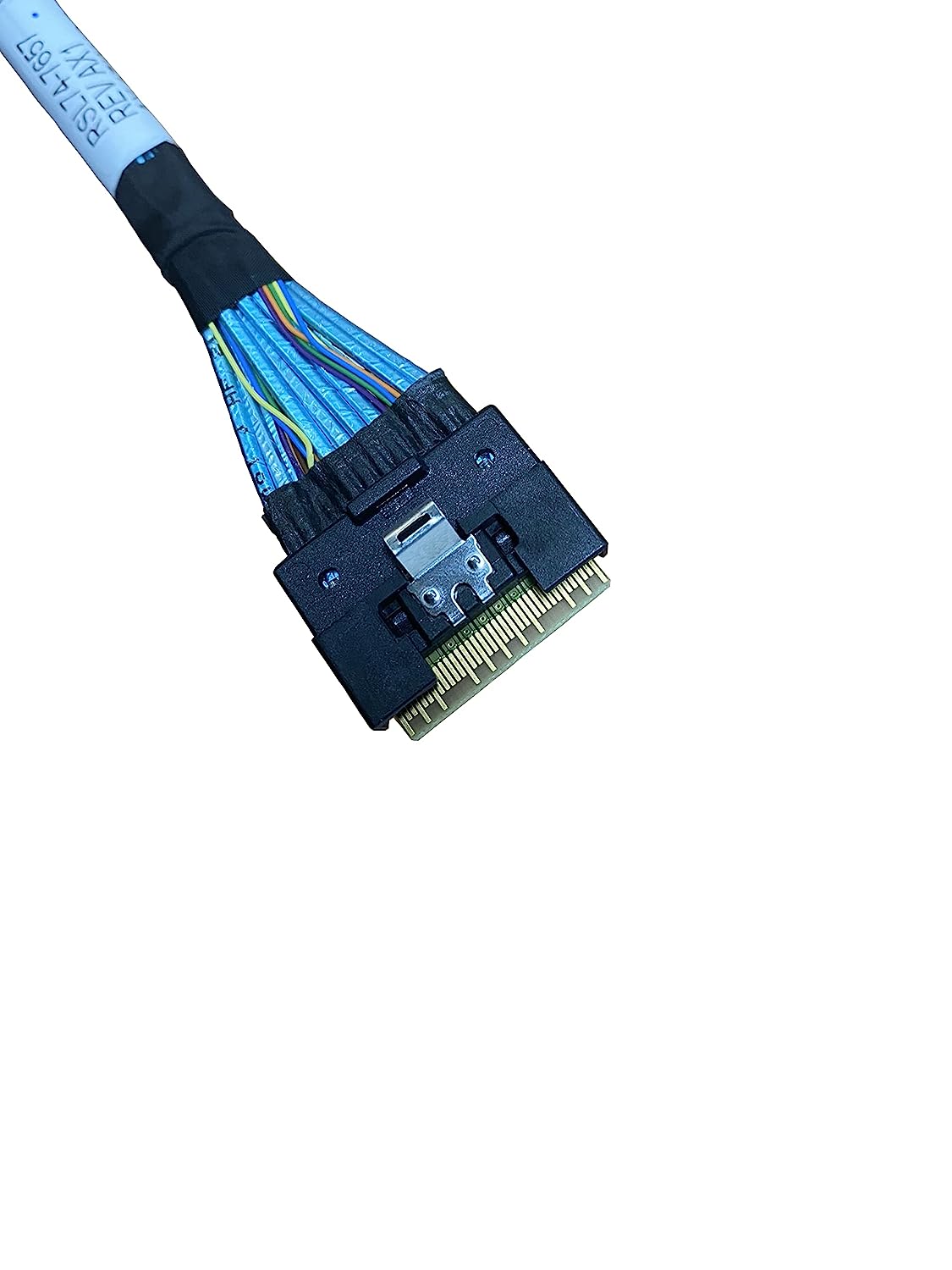 DiliVing SlimSAS 8x SFF-8654 74Pin 2x Mini-SAS HD SFF-8643 Cable RSL74-7657-AX1 - Image 3