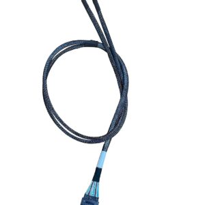 DiliVing SlimSAS 8x SFF-8654 74Pin 2x Mini-SAS HD SFF-8643 Cable RSL74-7657-AX1