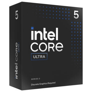 Intel Core Ultra 5 225F LGA1851 Desktop Processor CPU Boxed BX80715225F C225FB