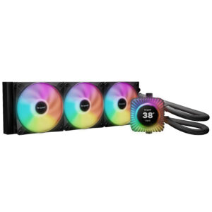 be quiet! Light Loop IO LCD 360mm Black CPU Liquid Cooler ARGB Intel AM5 BW032