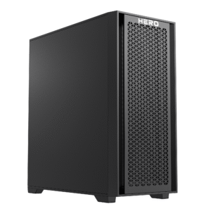 HERO 80 Black ATX Computer Case Mesh Front Panel 7290105812544