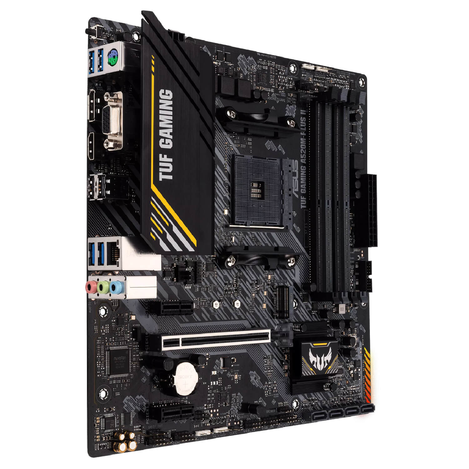 ASUS TUF Gaming A520M-Plus II AM4 Micro-ATX DDR4 90MB17G0-M0EAY0 - Image 4