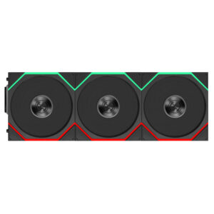 Lian Li UNI FAN TL FLEX 120mm Black 3-Pack Standard Blade w/ Controller 12TL1F3B