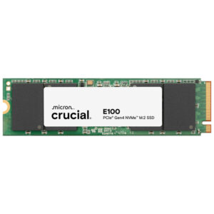 Crucial E100 1TB PCIe 4.0 Gen4 NVMe M.2 2280 Internal SSD Bulk CT1000E100SSD8-T