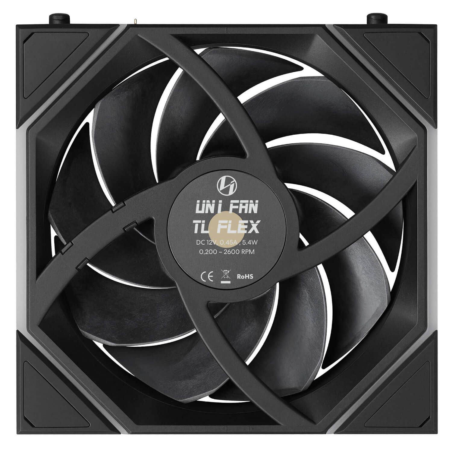 Lian Li UNI FAN TL FLEX 120mm Black 3-Pack Standard Blade w/ Controller 12TL1F3B - Image 3