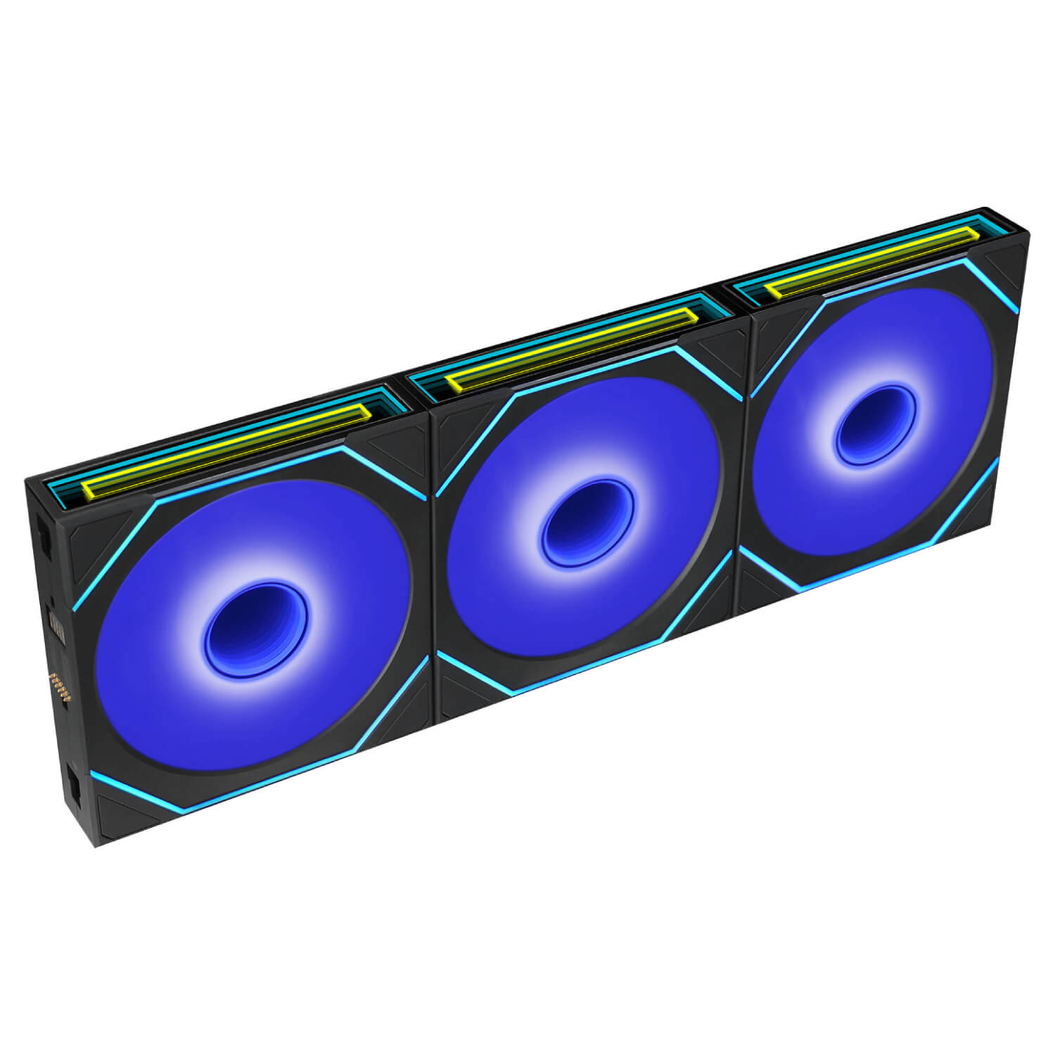 Lian Li UNI FAN SL-INF FLEX 120mm Black 3-Pack Reverse Blade Controller 12RSLIN1F3B - Image 3