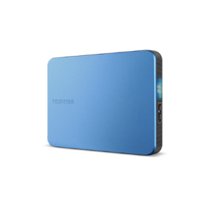 Toshiba Canvio Flex 1TB External Hard Drive 2.5 USB-C Blue HDTX210EPCAA Portable