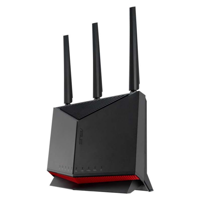 ASUS RT-BE86U Dual Band BE6800 WiFi 7 Gaming Router 10G Port 90IG08W0-MO9A0V