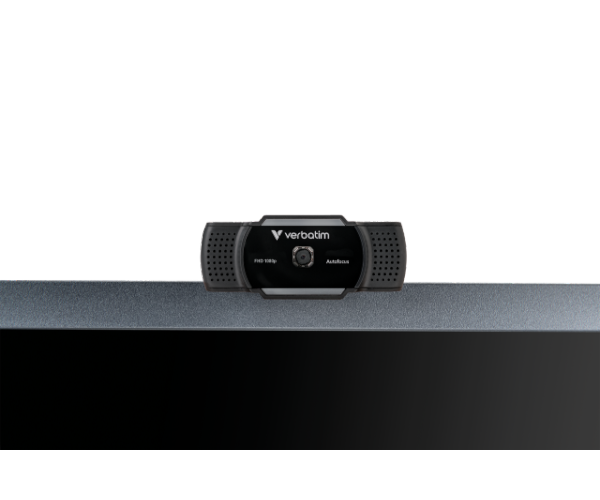 Verbatim AWC-01 1080P FHD Webcam Auto-Focus USB Web Camera with Mic for Zoom PC - Image 3