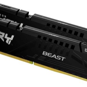 Kingston Fury Beast 64GB Kit 2X32 DDR5 6000MHz CL30 Non-RGB RAM KF560C30BBEK2-64