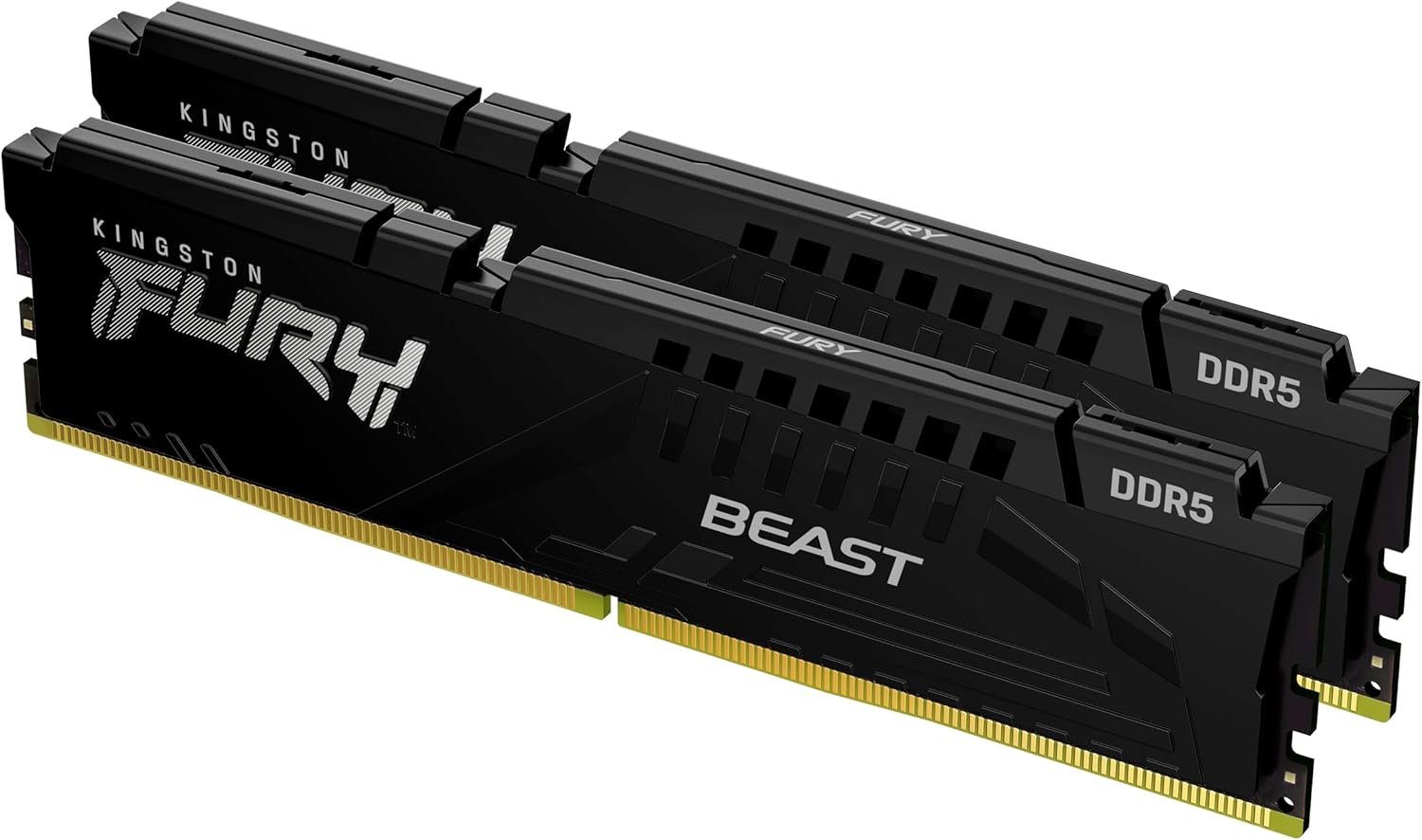 Kingston Fury Beast 64GB Kit 2X32 DDR5 6000MHz CL30 Non-RGB RAM KF560C30BBEK2-64