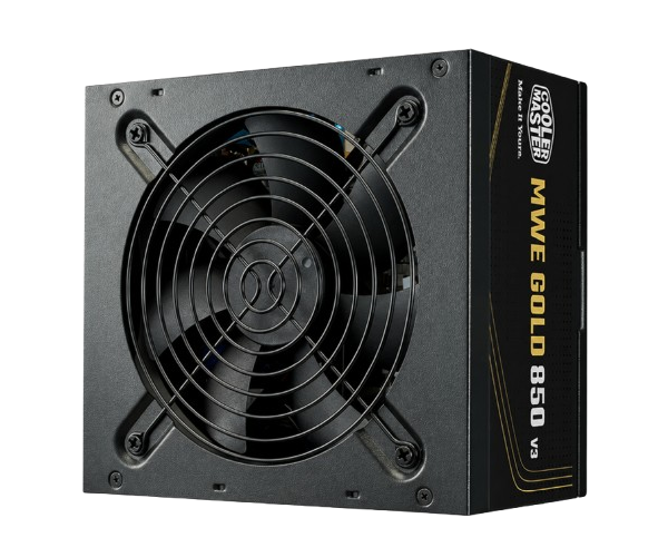 Cooler Master MWE 850W V3 80 Plus Gold ATX Power Supply Non-Modular PSU MPE-8506