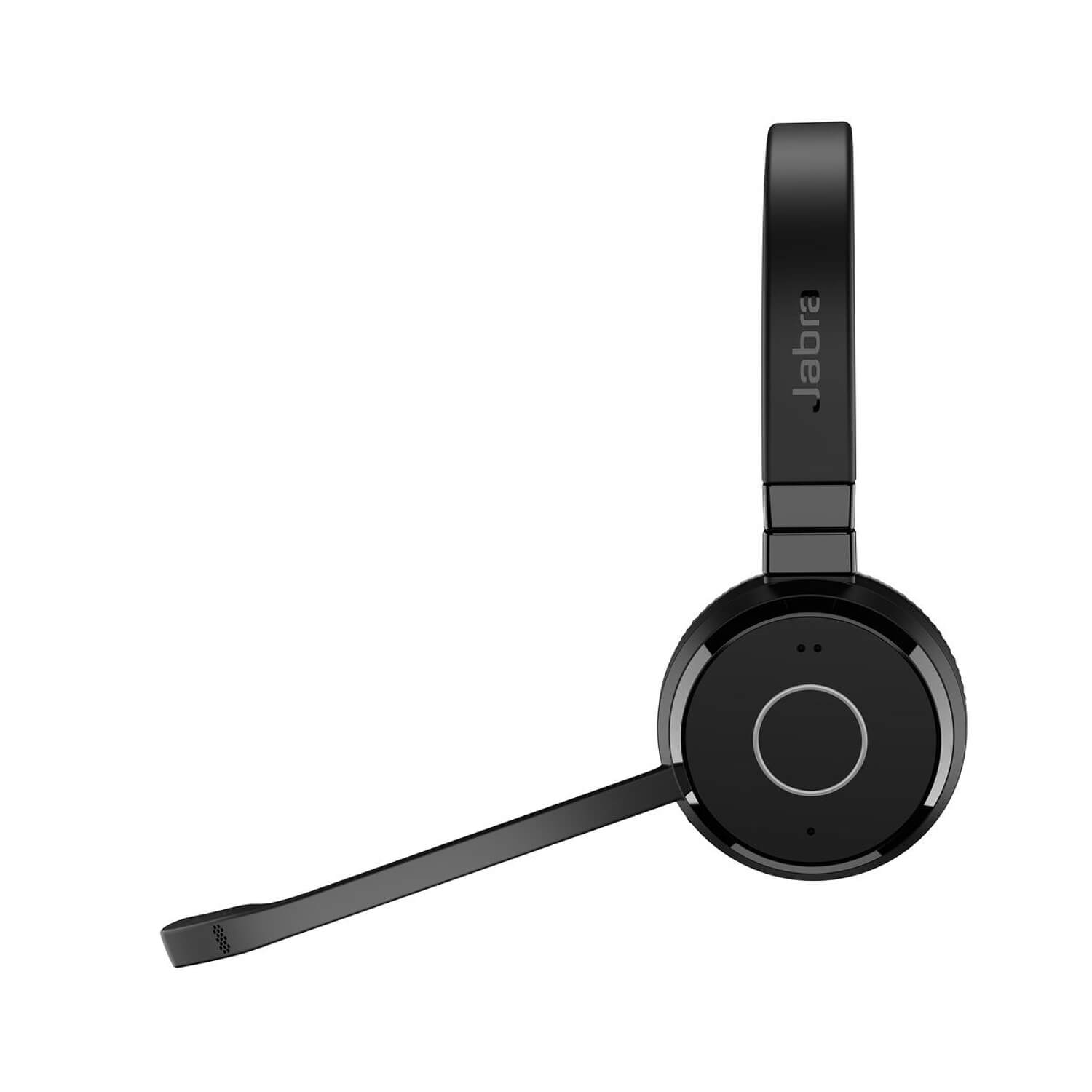 Jabra Evolve 65 TE USB-A MS Stereo Wireless Bluetooth Headset Black 6699-833-309