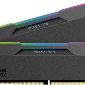 KLEVV CRAS V RGB 32GB (2x16GB) DDR5 6000MHz CL28 Desktop RAM KD5AGUA80-60B280G