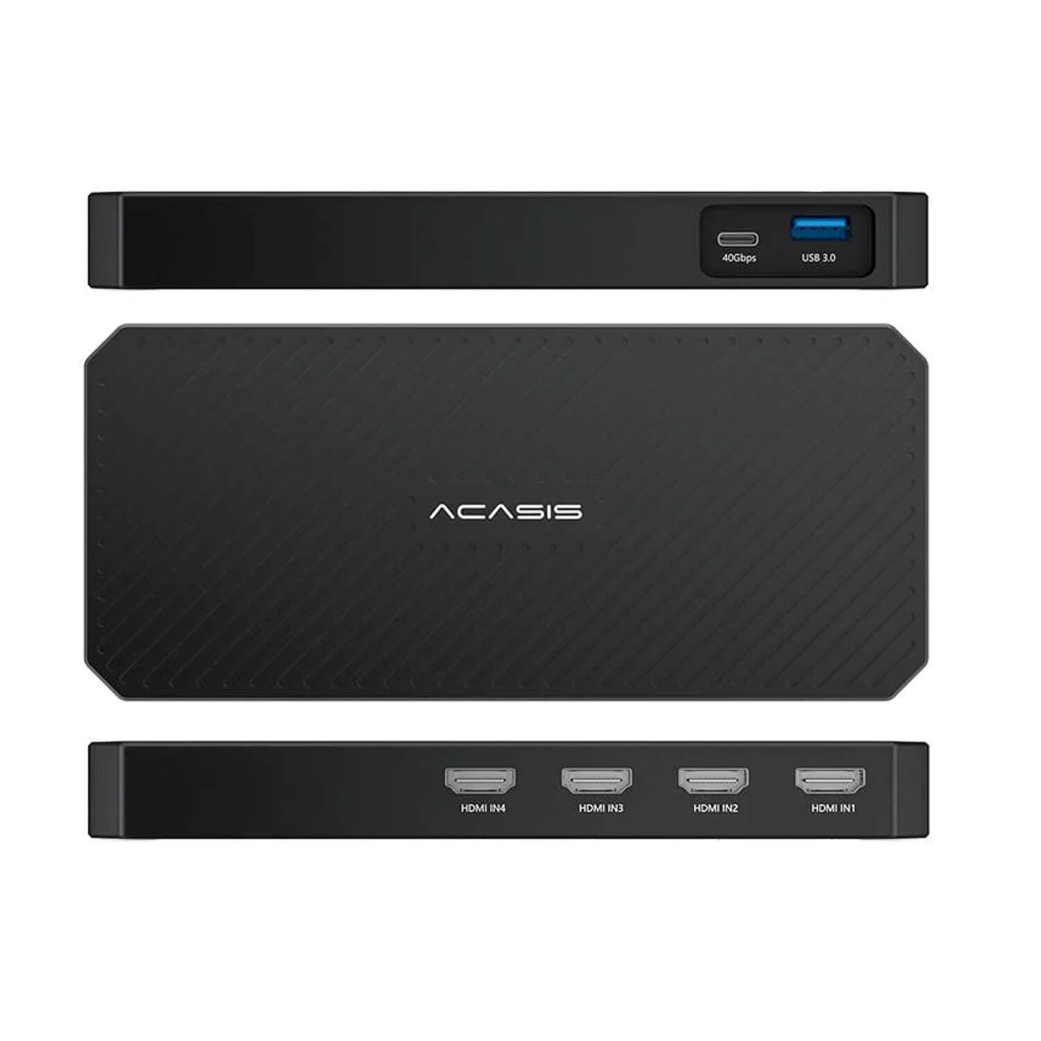 Acasis Thunderbolt 3 4K 4x HDMI Multi-Channel Video Capture Box Hub AC-TV004