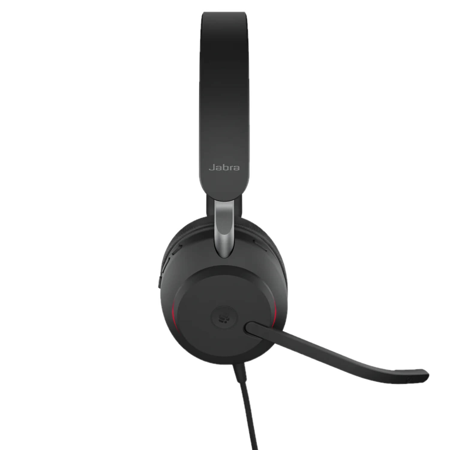 Jabra Evolve2 40 SE USB-C MS Stereo Wired On-Ear Headset Black 24189-999-899 - Image 3