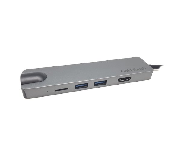 Gold Touch SU-C06 USB-C Multiport Docking Station 4K HDMI RJ45 LAN Hub Adapter