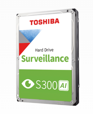 Toshiba S300 AI 10TB Surveillance HDD 7200RPM 512MB 3.5" SATA MG10ADA10TE-V