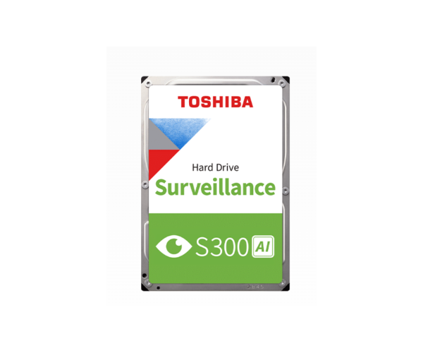 Toshiba S300 AI 10TB Surveillance HDD 7200RPM 512MB 3.5" SATA MG10ADA10TE-V
