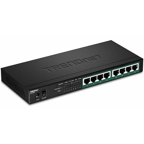 TRENDnet TPE-TG84 8-Port Gigabit PoE+ Switch 120W Unmanaged Metal Desktop