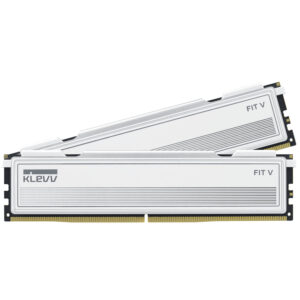 Klevv Fit V DDR5 32GB (2x16GB) 6000MHz CL30 White Desktop RAM Memory Kit