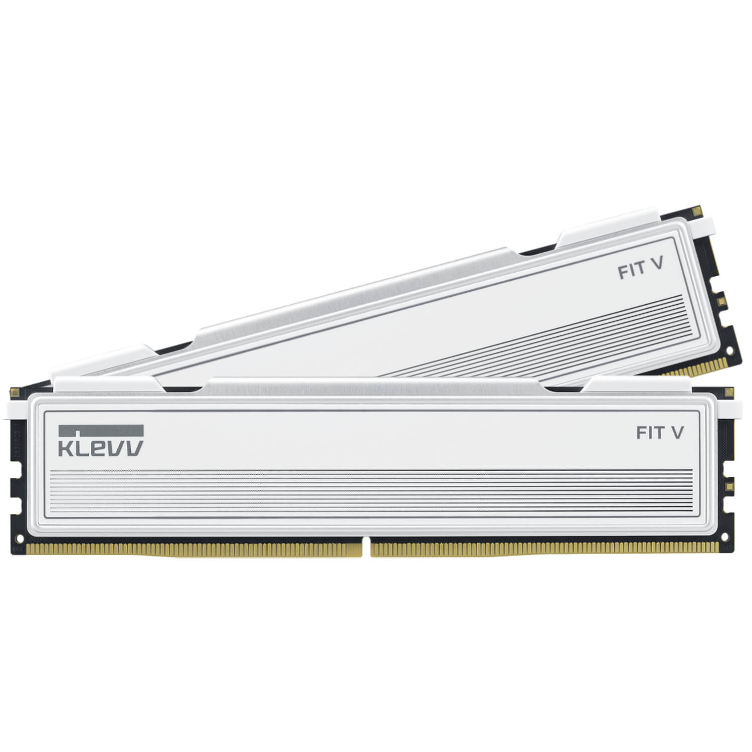 Klevv Fit V DDR5 32GB (2x16GB) 6000MHz CL30 White Desktop RAM Memory Kit