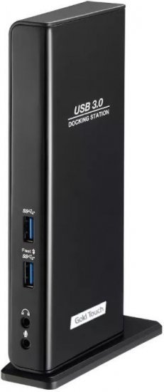 Gold Touch UDS-2H Universal Dual HDMI USB 3.0 Docking Station LAN Hub Adapter
