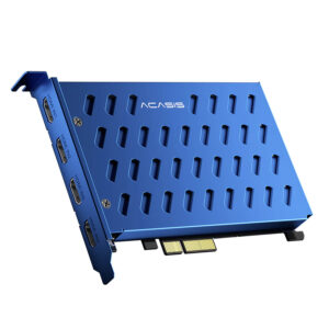 Acasis 4x HDMI 1080P 60fps PCIe x4 Multi-Channel Video Capture Card AC-4HDMIPLUS