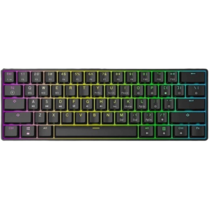 SKYLOONG GK61 60% Hot-Swap Optical Gaming Keyboard RGB Glacier Yellow Black GK61BK
