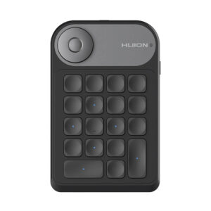 Huion Keydial Mini K20 Wireless Keyboard Programmable Macro Pad for Tablet