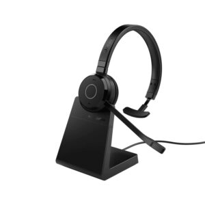Jabra Evolve 65 TE USB-A MS Stereo Wireless Bluetooth Headset Black 6699-833-309