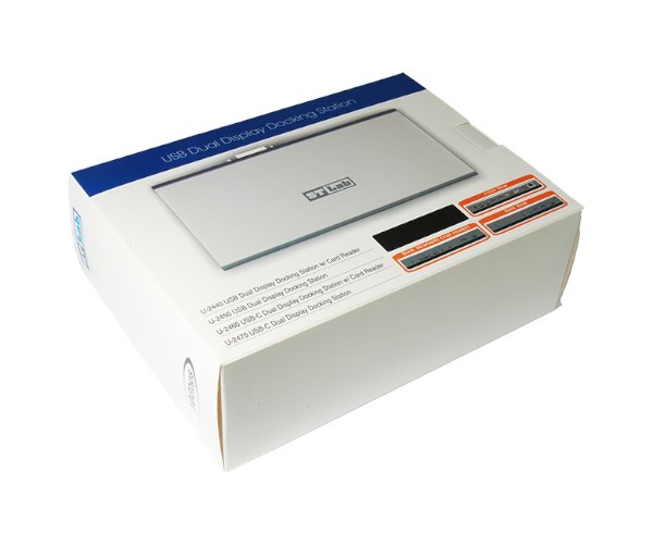 ST-LAB U-2450 USB 10G Universal Dual Display Docking Station HDMI DVI Hub Splitter - Image 3