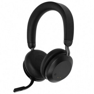 Jabra Evolve2 75 USB-C MS Stereo Wireless Bluetooth ANC Headset Black 27599-999-899