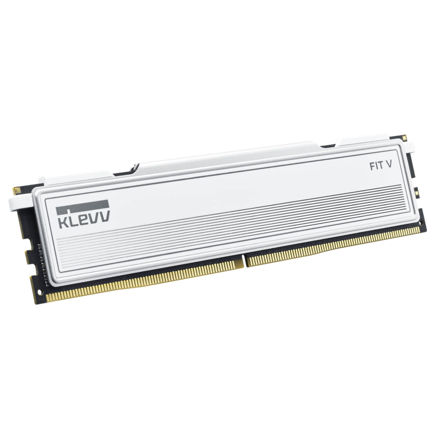 Klevv Fit V DDR5 32GB (2x16GB) 6000MHz CL30 White Desktop RAM Memory Kit - Image 2